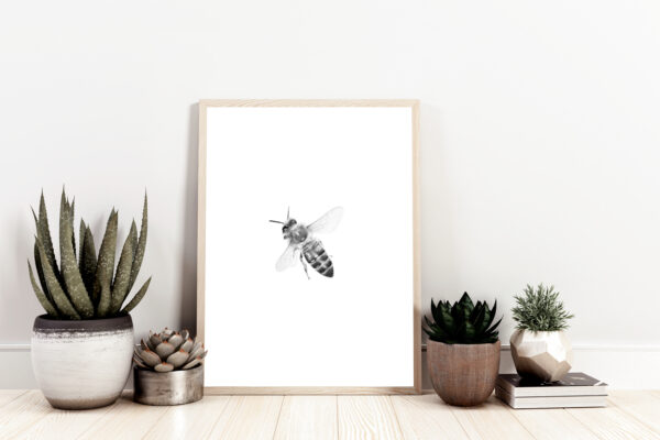PRINT of Honey Bee 2 - Image 4
