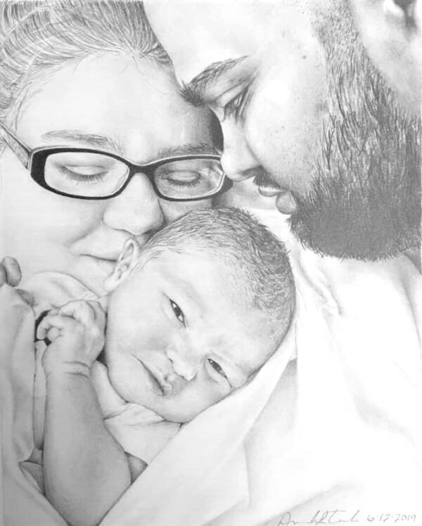 8"x10" Custom Portrait - Image 20