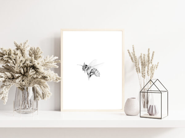 PRINT of Honey Bee 3