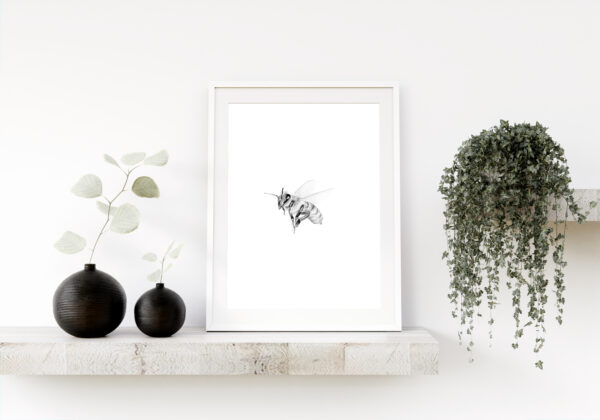 PRINT of Honey Bee 3 - Image 2