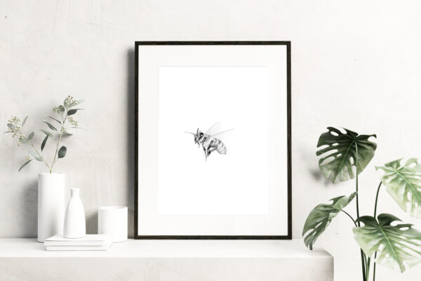PRINT of Honey Bee 3 - Image 3