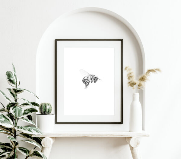 PRINT of Honey Bee 1 - Image 5